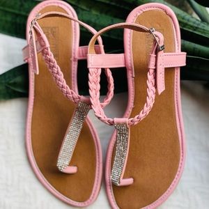 sandals for women pink size 38